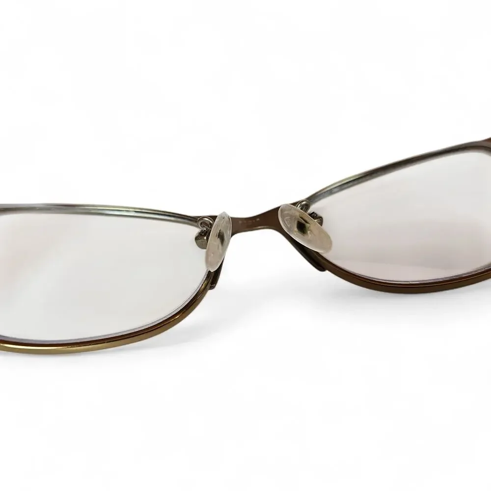 Coach Eyeglass Frames Only HC 5074 9241 Satin Purple Gold Purple Confetti 52-17